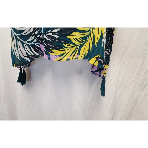 Palisades Beach Club Women's V-Neck Sheer Chiffon Swimsuit Covered Size XS-SM - Picture 9 of 11